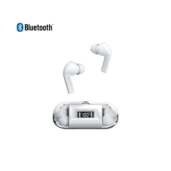 audífonos bluetooth TM20 color blanco