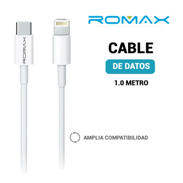 cable tipo c para iphone carga rapida