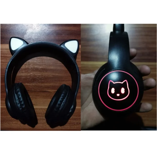 audífonos bluetooth cat negro