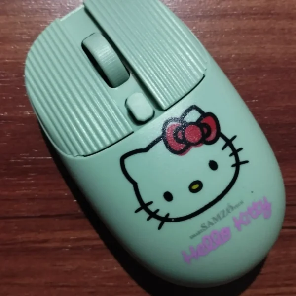mouse inalambrico hello kitty